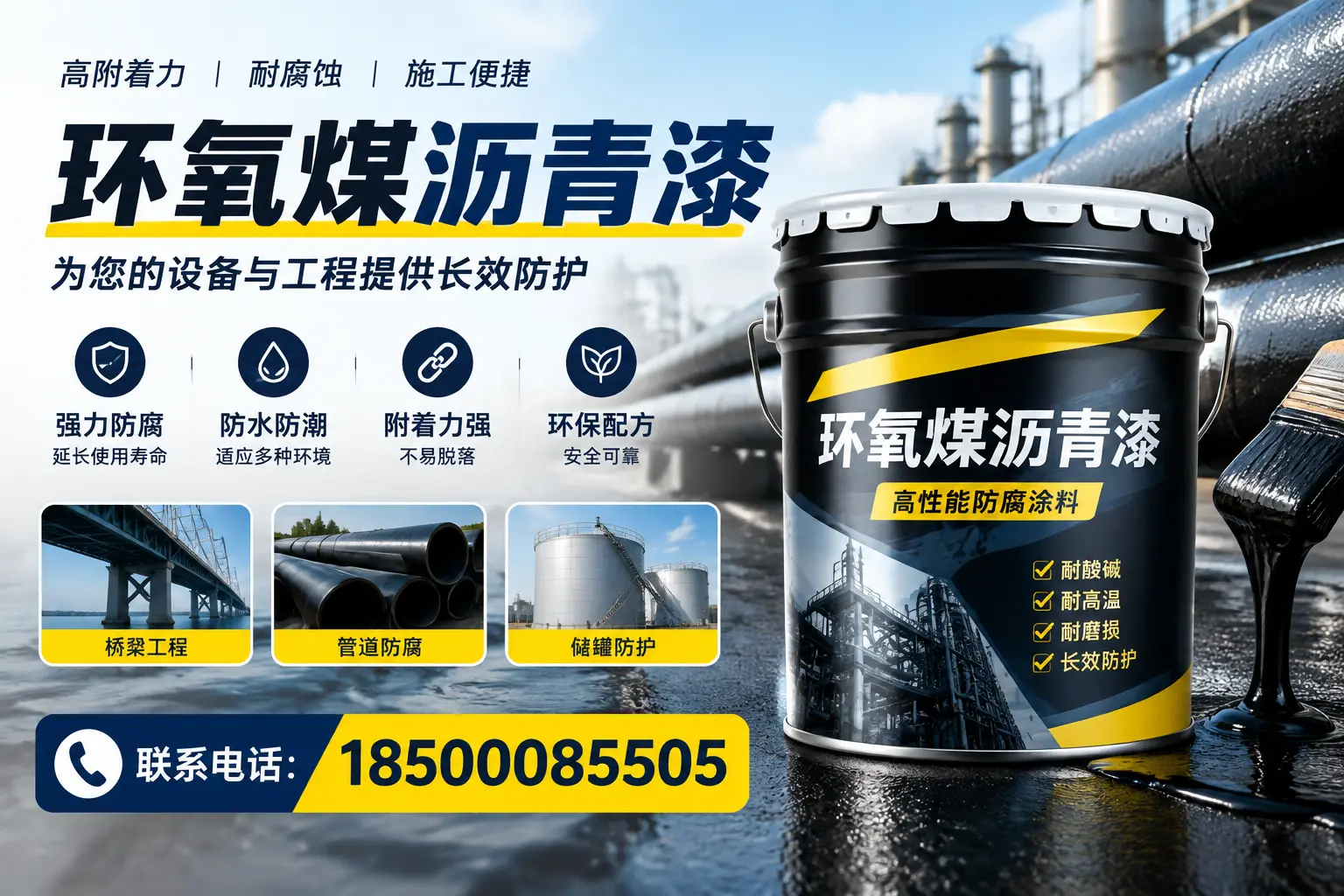 环氧煤沥青漆与其他涂料的对比分析，助力黄南企业决策