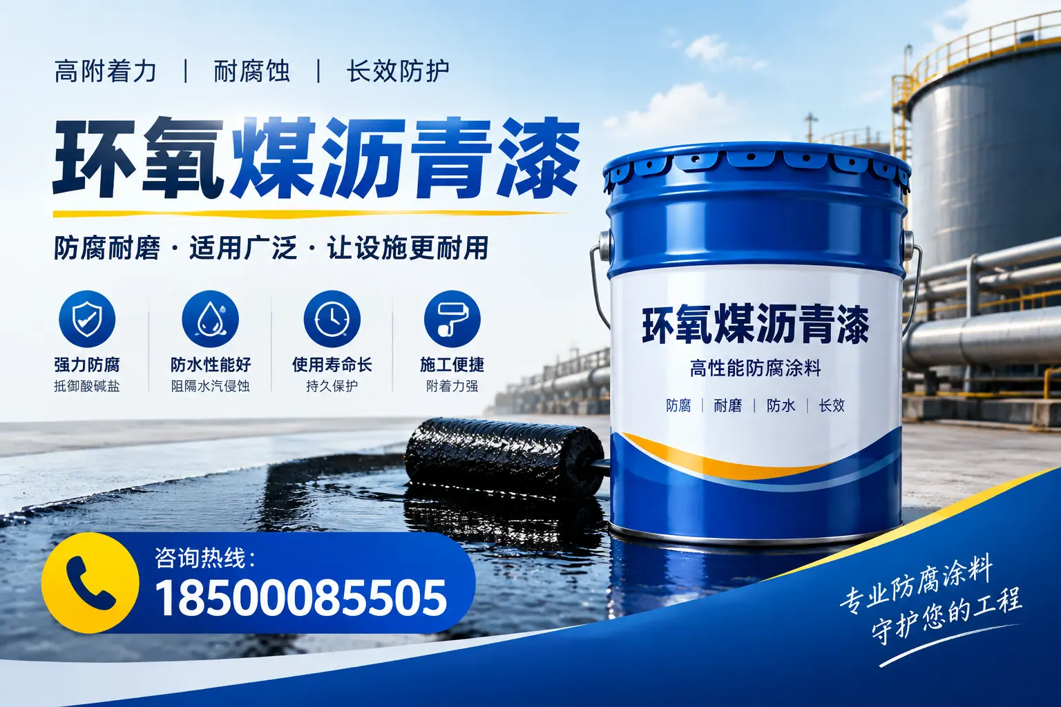 环氧煤沥青漆与其他涂料的对比分析，助力黄南企业决策